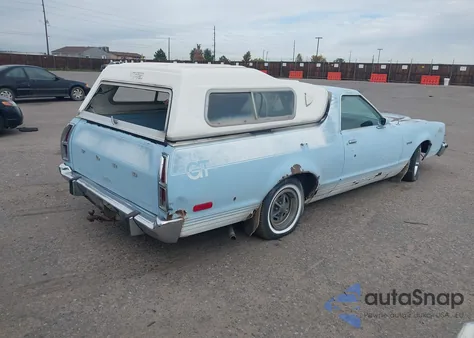 1979 Ford Ranchero из США, поврежденный, VIN 9H43H112653